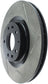StopTech Power Slot 2003+ Mazda RX8 Slotted Left Front Rotor - SPORT SUSPENSION ONLY