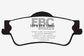 EBC 11+ Chevrolet Caprice 3.6 Yellowstuff Rear Brake Pads