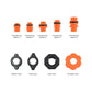 Mishimoto No-Spill Coolant Funnel Kit 15pc Set