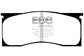 EBC 65-69 Dodge Dart 2.8 Redstuff Front Brake Pads