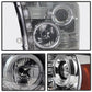 Spyder Dodge Ram 1500 09-14 10-14 Projector Headlights Halogen- LED Halo LED- Smke PRO-YD-DR09-HL-SM