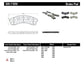 StopTech Performance 06-09 Chevrolet Corvette Z06 Front Brake Pads