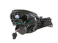 ANZO 2002-2003 Subaru Impreza Projector Headlights w/ Halo Black