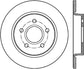 StopTech 13 Ford Focus ST Slotted Right Rear Rotor