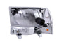 ANZO 2000-2004 Ford Excursion Crystal Headlights Black