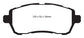 EBC 10+ Ford Fiesta 1.6L (Excl ST) Yellowstuff Front Brake Pads
