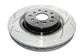DBA 02-09 Subaru WRX STi 10 Stud Hole Front Slotted Street Series Rotor