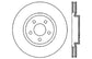 StopTech 05-09 Chrysler 300 (5.7L V8 exc SRT-8) Front Left Slotted & Drilled Rotor