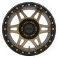 Method MR106 Beadlock 17x9 -44mm Offset 5x5 71.5mm CB Method Bronze w/BH-H24125 Wheel