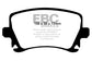 EBC 06-13 Audi A3 2.0 Turbo (Girling rear caliper) Redstuff Rear Brake Pads