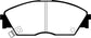 EBC 90-92 Honda Civic CRX 1.6 Si Greenstuff Front Brake Pads