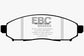EBC 05+ Nissan Frontier 2.5 2WD Ultimax2 Front Brake Pads