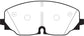 EBC 17+ Volkswagen Atlas 2.0L Turbo Ultimax Front Brake Pads