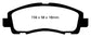EBC 09-14 Acura TL 3.5 Greenstuff Front Brake Pads