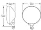 Hella 700FF H3 12V/55W Halogen Driving Lamp Kit