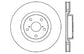 StopTech 5/93-98 Toyota Supra Turbo Left Front Slotted & Drilled Rotor