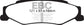 EBC 03-04 Cadillac XLR 4.6 Yellowstuff Rear Brake Pads