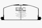 EBC 90-91 Toyota Celica 1.6 Yellowstuff Front Brake Pads