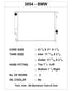 CSF 93-99 BMW M3 (E36) / 92-95 BMW 320i / 92-98 BMW 323 / 92-98 BMW 325 / 94-98 BMW 328 Radiator