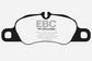 EBC 12-16 Porsche Boxster 2.7L (Cast Iron Rotors Only) Bluestuff Front Brake Pads