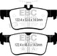 EBC 2016+ Honda Civic Coupe 1.5L Turbo Ultimax2 Rear Brake Pads