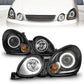 ANZO 1998-2005 Lexus Gs300 Projector Headlights w/ Halo Black