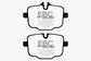 EBC 2021+ BMW M3/M4 3.0TT (G80/G82/G83) Bluestuff Rear Brake Pads