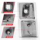 ANZO 1994-1998 Chevrolet Blazer Corner Lights Clear Lens w/ Amber Reflector