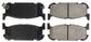 StopTech Performance 01-05 Miata w/ Sport Suspension Rear Brake Pads D891