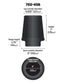 Airaid Universal Air Filter - Cone 4 x 7 x 4 5/8 x 6